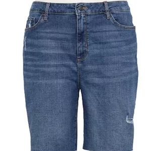 SONOMA Women's Bermuda Hi Rise  Jean Shorts Size 22